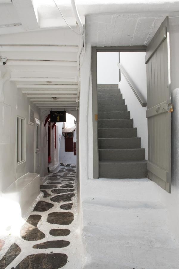 New Apartment In The Heart Of Mykonos Town - 3 Екстериор снимка